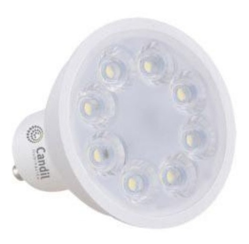 Dicroica Led 4.5w Gu10 220v Lampara Haz Cerrado 35° Candil