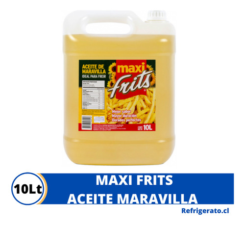 Aceite Para Freir Maxi Frits 10 Lt