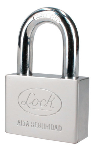 Candado Alta Seguridad 60mm Lock Lcac60 /vc