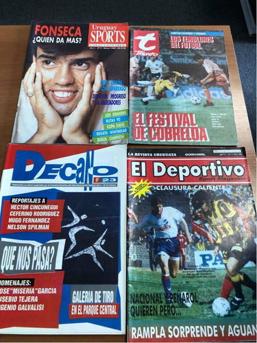 Lote Revistas Club Nacional De Football - 21 Revistas Oferta