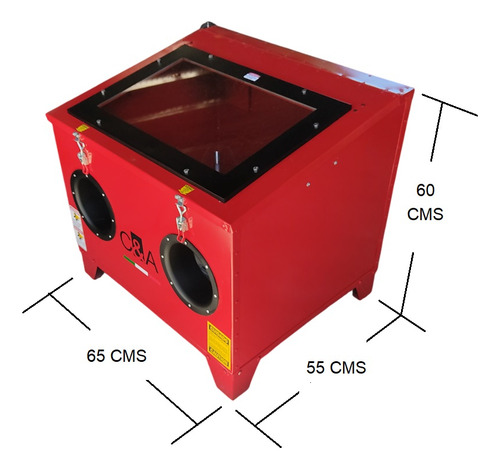 Mini Cabina Para Sandblasting Con Pistola De Ceramica C & A