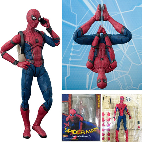 Figura De Acción Marvel Shf Spider Man Homecoming Spiderman | Cuotas sin  interés