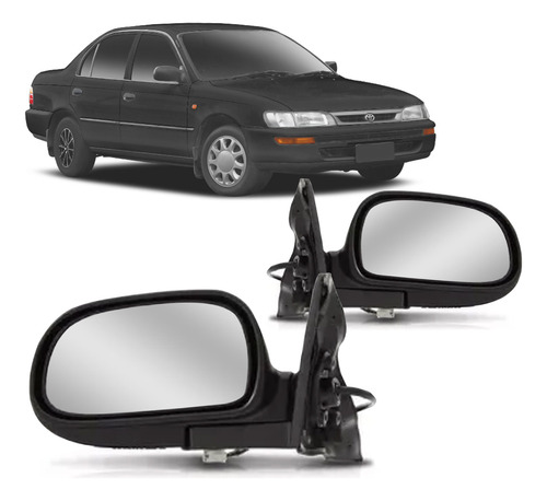 Par Retrovisor Corolla 1998 1999 2000 2001 2002 Elétrico