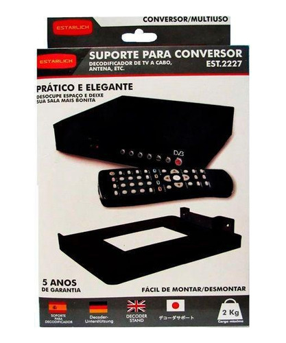 Suporte Dvd Conversor Digital Est 2227