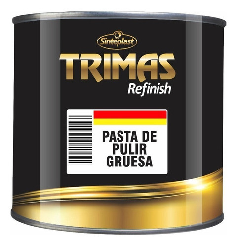 Pasta De Pulir Gruesa 1 Kg Auto Brillo Trimas Pintumm Color Pastel