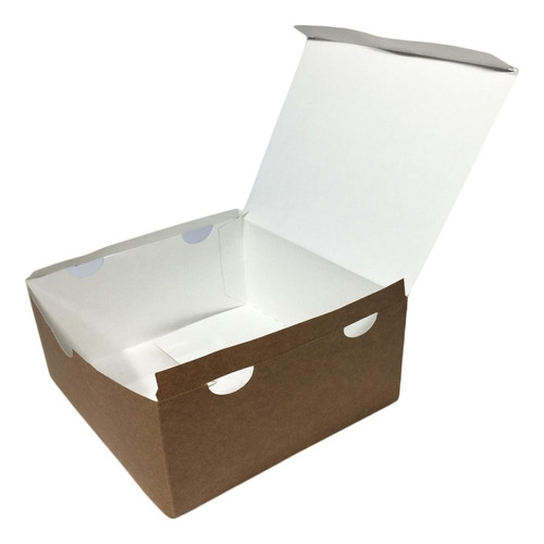Caixa Hambúrguer Artesanal Delivery Box Embalagem 100 Un