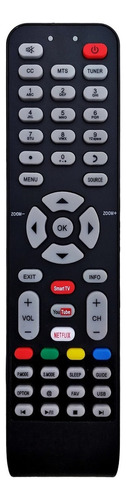 Controle Tv Semp Tcl 4k Rc199e C/ Tecla You Tube Netflix