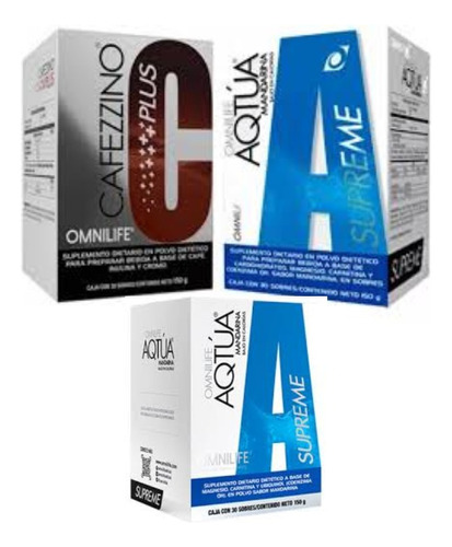 Pack Quemador De Grasas Y Detox 1 Cafezzino 2 Aqtua 