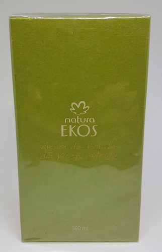 Natura Ekos Água De Banho Da Prosperidade 360ml * Original *