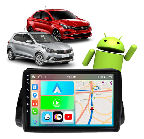 Multimídia Android Cronos 19 20 21 22 23 Google Voz + Câmera