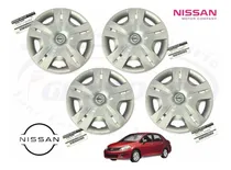 Comprar 4 Copas Tapas Tapones R 15 Tiida 2011 2012 2013 2014 Nissan