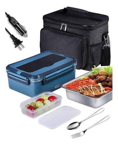 Calentador De Alimentos Rhudaky Electric Lunch Box (60 Oz & 