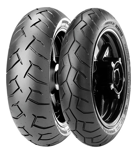 Par Pneu Moto 120/70-14 + 100/80-14 Diablo Scooter Pirelli