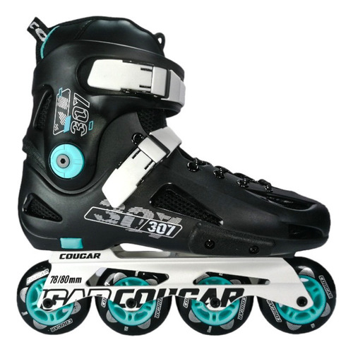 Patines En Linea Semiprofesionales Cougar Slalom Mzs307