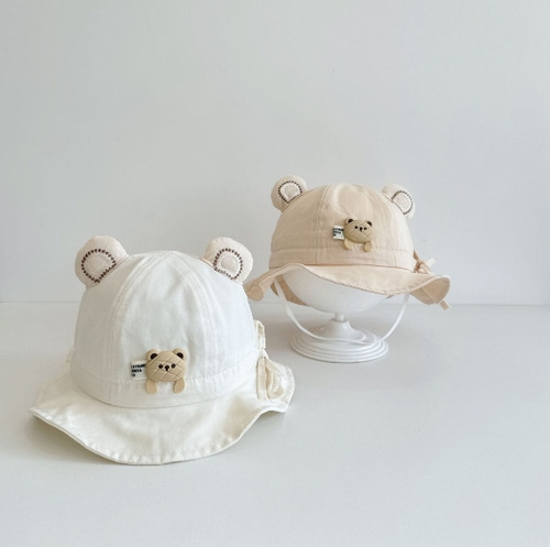 Bonito Gorro De Pescador Para Bebé, Resistente Al Viento, Pe