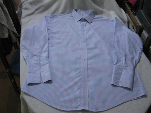 Camisa Fina Para Colleras Brooks Brothers Talla Xxl Impecabl