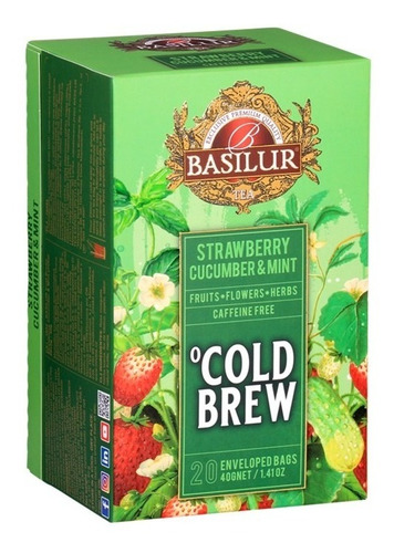 Basilur Infusiones Cold Brew Variedades 25 Bolsitas / Qtq