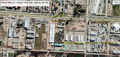 Imagen 3 de 30 de Alquilo Predio 6500 M2 Galpón 1900 M2 300 M2 Oficin Neuquen