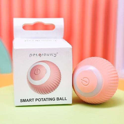 Imagen 1 de 6 de Pelota De Juguete De Gato Eléctrico Interactivo Para Gatito