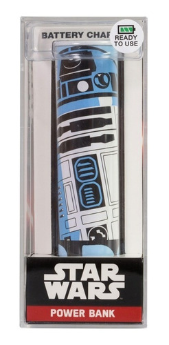 Bateria Externa Portatil Star Wars R2d2 2600 Mah Tribe