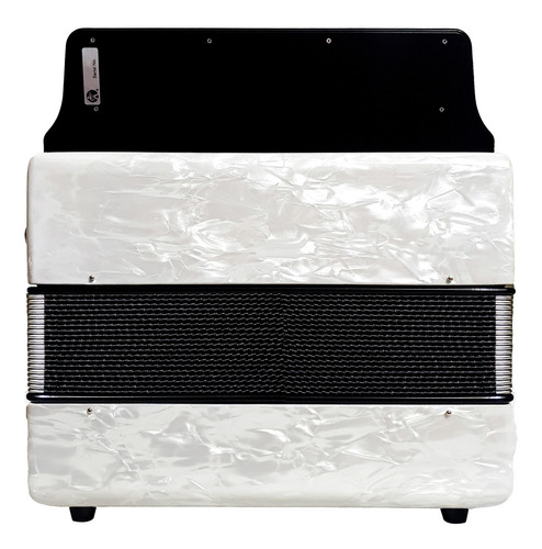 Acordeon Hohner Corona Ii A5622 Blanco 31 Botones 12 Bajos