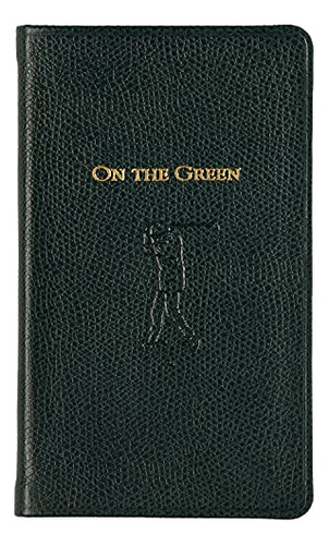 On The Green, Libro De  Ón De Golf, Cuero Genuino De B...