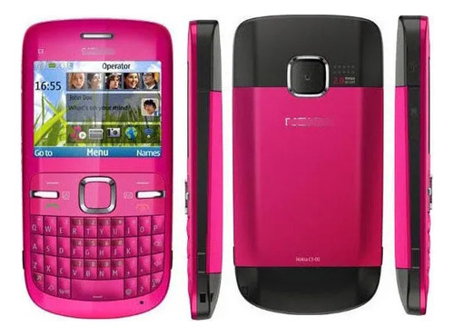 Dz Teléfono Móvil (tableta) Nokia C3-00 Button 2g Con Teclado