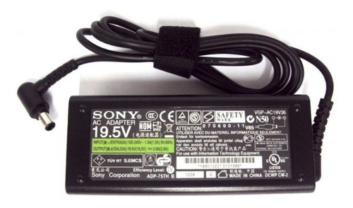 Cargador Original Para Notebook Sony 19.5v 3.9a 