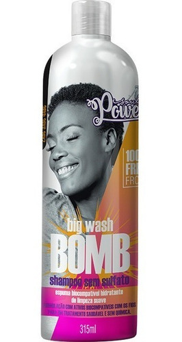 Shampoo Soul Power Big Wash Bomb 315ml Sem Sulfato