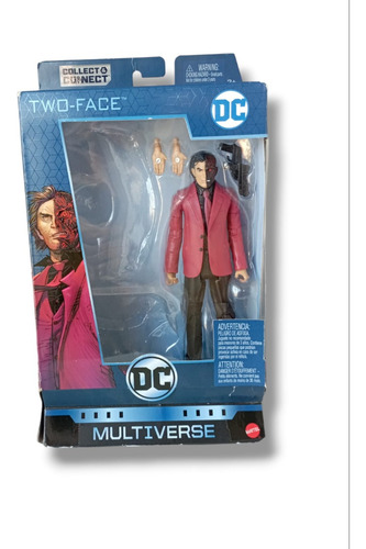 Dc Multiverse Two Face Dos Caras Mattel Sin Pieza Clayface (Usado)