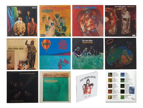 Box Ten Years After - 1967-1974 10 Cd - Importado/lacrado