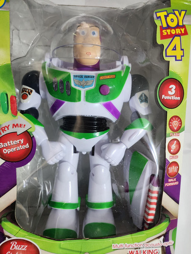 Figura Disney Pelicula Toy Story 5 Buzz Lightyear Luz Sonido (Reacondicionado)