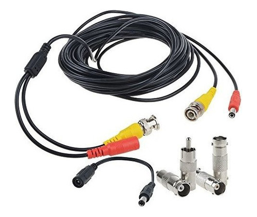 Flashmen 25ft 1 Paquete De Cable De Alimentacion Bnc Cable D