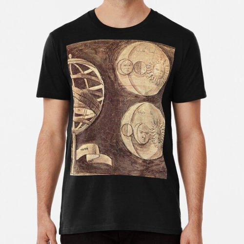 Remera The Globe Moon And Sun De Giorgione Antique Sky Map A