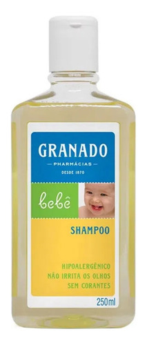 Shampoo Suave Brilho E Hidratação Bebê 250ml Granado