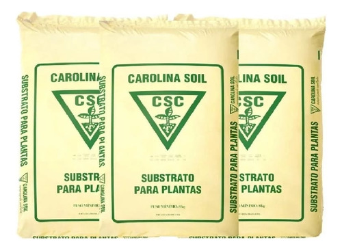 Substrato Carolina Soil 75h 45l (3 Sacos)