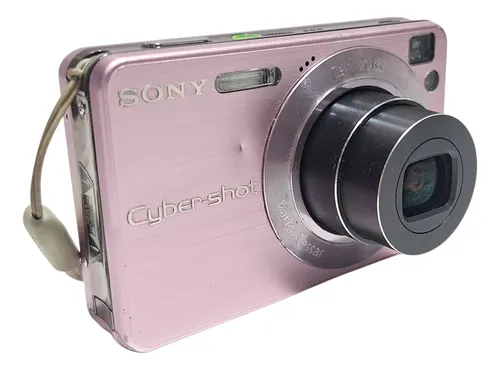 Camera Digital Sony Cyber Shot Rosa 7.2mp * Sem Bateria
