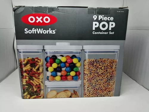 OXO SoftWorks 9-Piece POP Container Set 
