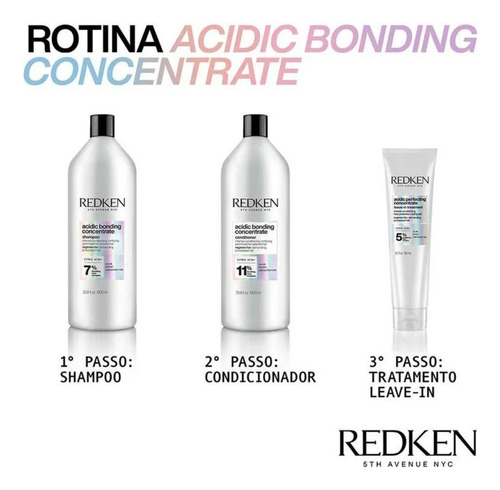 Redken Acidic Bonding Concentrate Shampoo - 1000ml