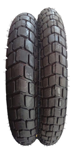 Pneu 90/90-19 + 110/90-17 Parrudo G2 Cinborg