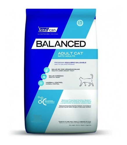 Vitalcan Balanced Gato Adulto 15 kg- Petit Pet Shop