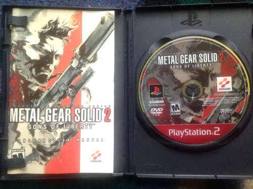 Vendo O Cambio Metal Gear Solid 2  Para Ps2 Con Manual