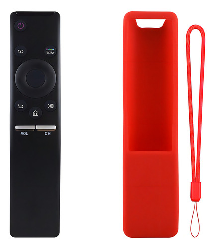 Lidert Control Compatible Con Samsung Curvo 4k Uhd Incluye Funda Bn59-01259b Universal Tv 6 Series 7 Series Ku6400 Series Bn59-01259e Bn59-01259d Bn59-01241a