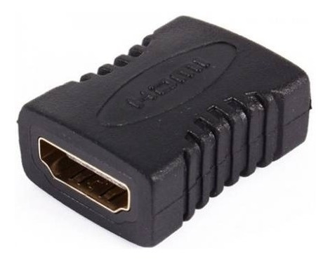 Conector Hdmi Union Hembra A Hembra Adaptador Extension Hdmi