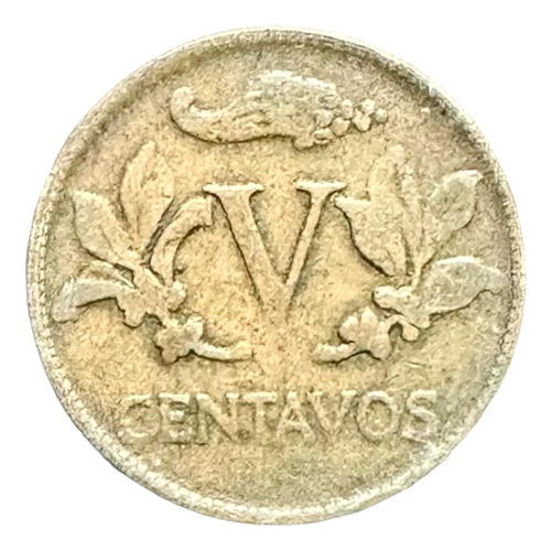 Colombia - 5 Centavos - Año 1968 - Km #206 A - Gorro Frigio