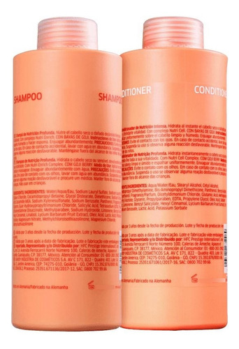 Wella Nutri-enrich Duo Shampoo + Condicionador 1000ml