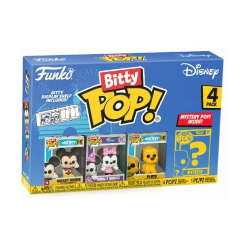 Funko Bitty Pop: Disney- Mickey 4pk