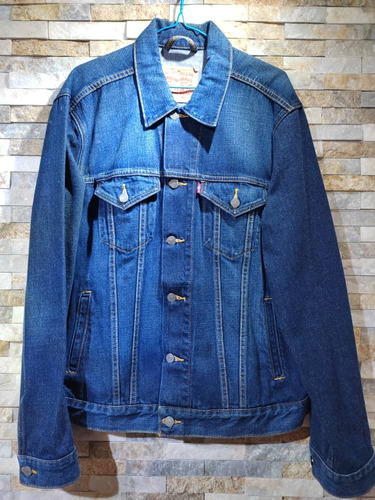 Chaqueta Levis Original Blue Jeans Talla L - Xl