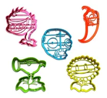 Comprar 5 Plantas Vs Zombies - Moldes Cortantes Para Masa 