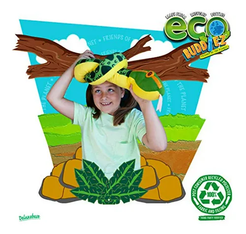 Sssnakes Anaconda 55 Eco-friendly Plush Snake Toy Para Niño